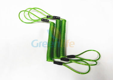 الفينيل مضفر الصلب البلاستيك لفائف الحبل الحبل الأخضر حبل سلسلة