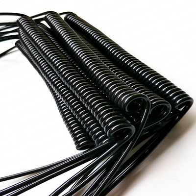 تي بي يو دوامة مخصص ملفوف الكابل متعددة الأغراض مع اللون الأسود 1.2 - 8.0MM